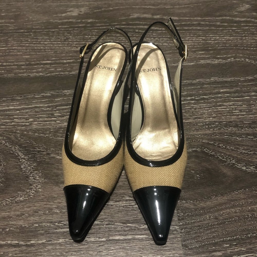St. John kitten heels